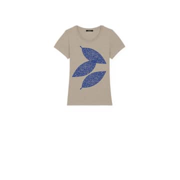 Paala Leafy T-shirt Heather Sand In Neutrals