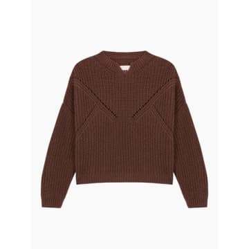 Cordera Cotton Cropped Sweater Madera