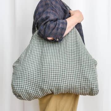 Berylune Washed Linen Sloppy Shoulder Bag