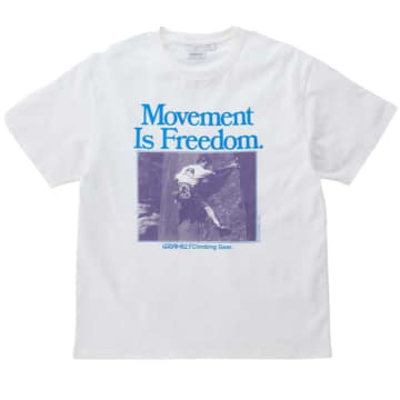 Gramicci T-shirt Movement Uomo White