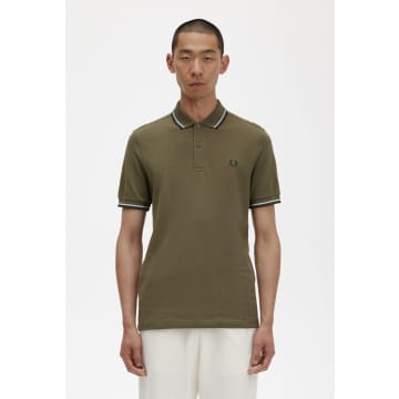 Fred Perry Mens Twin Tipped Classic Polo Shirt For Men