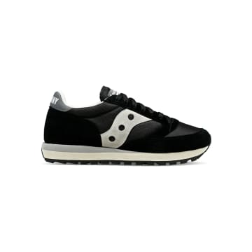 Saucony Black And Grey Jazz 81 Mens Trainers