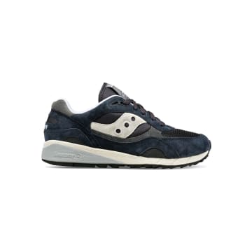 Saucony Navy And Gray Shadow 6000 Mens Trainers