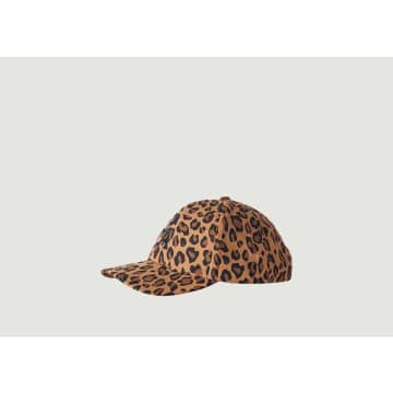 Shop Parisienne Et Alors Nelaton Leopard Cap In Animal Print
