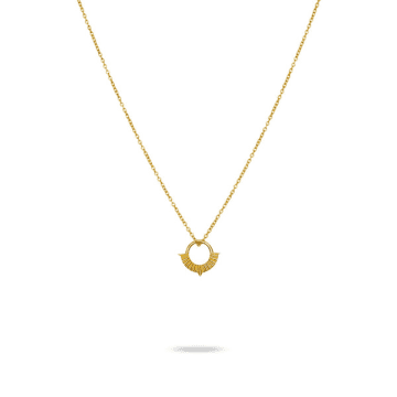 One & Eight Gold Wren Necklace
