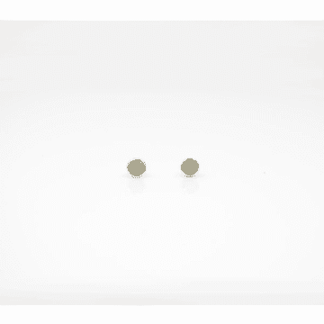 Schmuckoo Mini Labradorite Gold Plated Stud Earrings