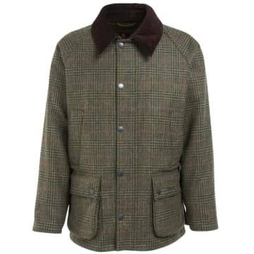Shop Barbour X Wp 40th Anniversary Wool Bedale Jacket Olive