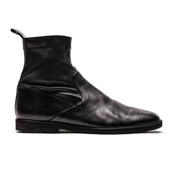 Tracey Neuls Irenie Smoke | Black Crepe Sole Ankle Boots