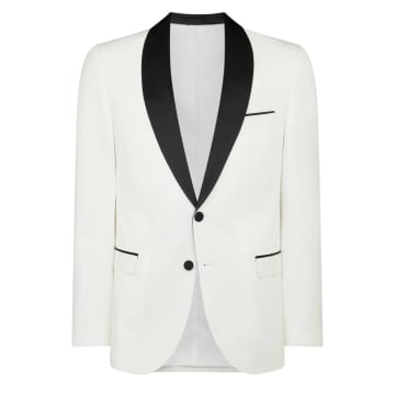 Remus Uomo Ricardo Tuxedo Dinner Jacket In White