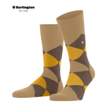 Burlington Toffee Clyde Mens Socks