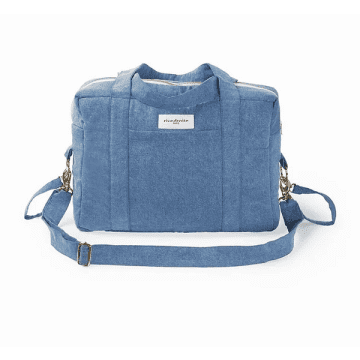 Rive Droite Darcy, Clear Denim Changing Bag
