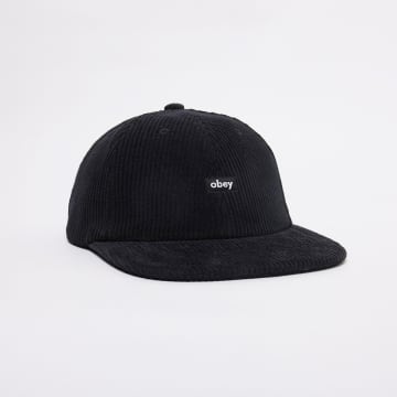 Obey Black Velvet Cap