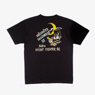 Buzz Rickson's 548th Night Fighter Squadron T-shirt In Black