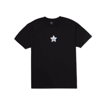 Huf Kids' H Stardust T-shirt In Black