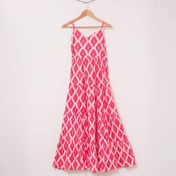 Dream Vanilla Strap Dress In Pink