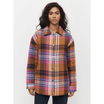Knowledge Cotton Apparel 2190009 Oversize Check Overshirt Multi Check