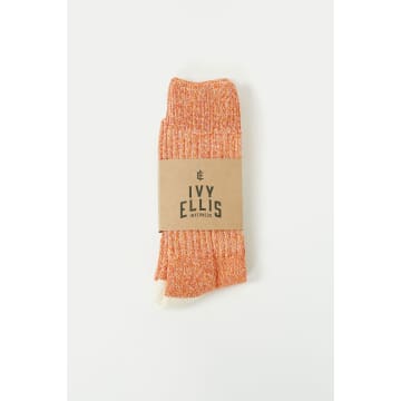 Ivy Ellis Jojo Yosemite Socks Mens In Orange