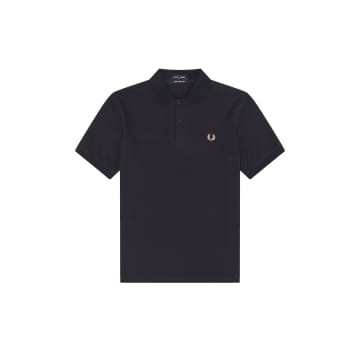 Fred Perry Reissues Original Plain Polo Black / Light Oyster
