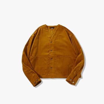 Standard Types Brown V Neck Worker Jacket