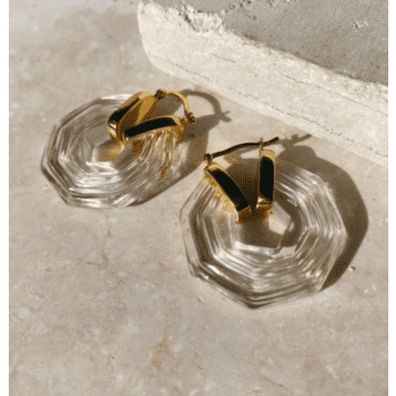 Shyla Sphinx Earrings In Gold