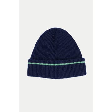 Our Sister Navy Bald Knight Beanie In Blue
