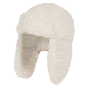 Nooki Design Billie Faux Fur Trapper Hat Cream Natural In Neutrals