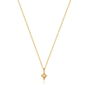 Ania Haie Gold Star Kyoto Opal Pendant Necklace