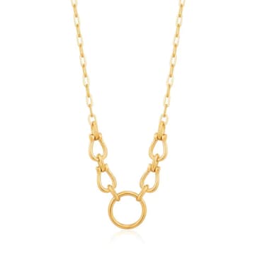 Ania Haie Horseshoe Link Gold Necklace