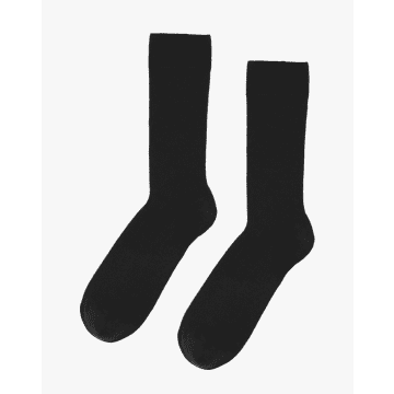 Colorful Standard Cs6001-6002 Classic Organic Sock Deep Black