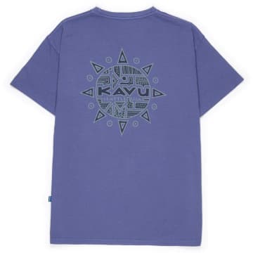 Kavu Compass T-shirt In Blue