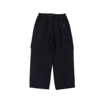 Gramicci By F/ce Technical Cargo Wide Pants In Black