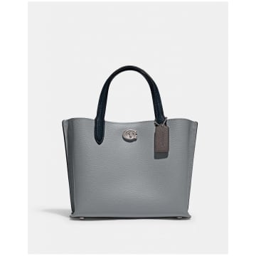 Coach Willow 24 Tote Bag In Grey