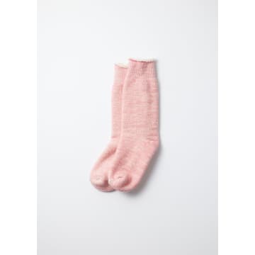 Rototo Double Faced Socks In Pink