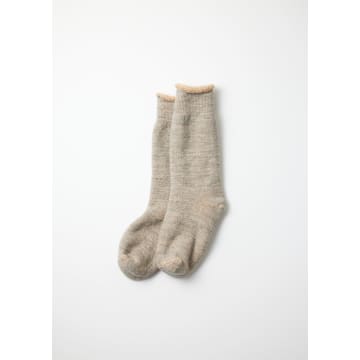 Rototo Double Faced Socks In Grey