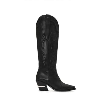 Shop Anine Bing Tall Tania Boots In Black