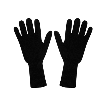 Jumper 1234 Cashmere Gloves Black