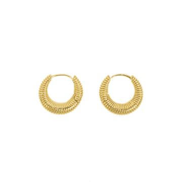 Les Cléias Plaqué Or Gini Earrings In Gold