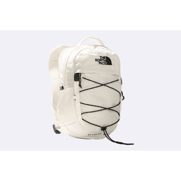 The North Face Borealis Mini Backpack In Gardenia White