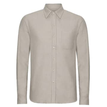 Colorful Standard Organic Flannel Shirt Cloudy Grey