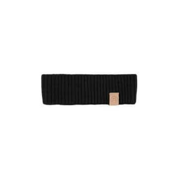 Zusss Knitted Hair Band Black