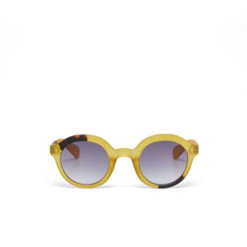 Okkia Lauro Yellow Havana Sunglasses
