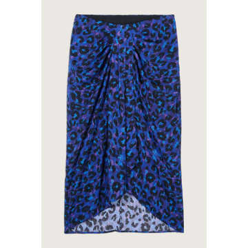 Shop Ba&sh Lysto Blue Skirt