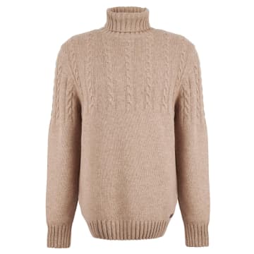 Barbour Duffle Knitted Jumper Stone