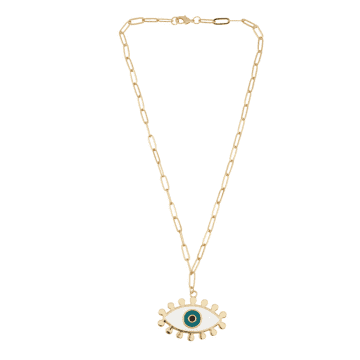 Talis Chains Eye Spy Necklace In Gold
