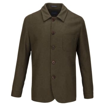 Shop Guide London Wool Overshirt Jacket