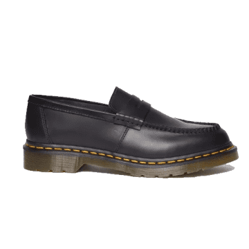 Dr. Martens' Penton Loafers Leather Black Smooth