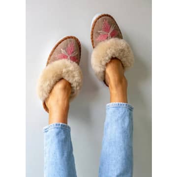 The Small Home Medina Mules In Pink