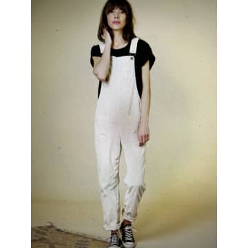 Atelier Boheme Raoul Dungarees In White