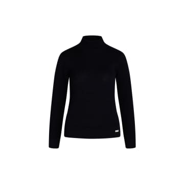 Mads Norgaard New Wool Clam Sweater In Black