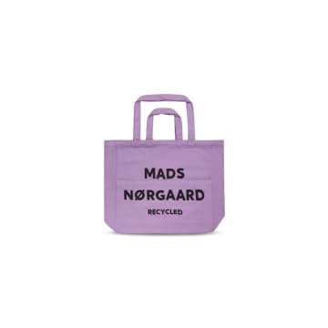 Mads Norgaard Recycled Boutique Altea Bag In Burgundy